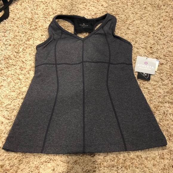 Athleta Tops - Grey Athleta Equator Tank